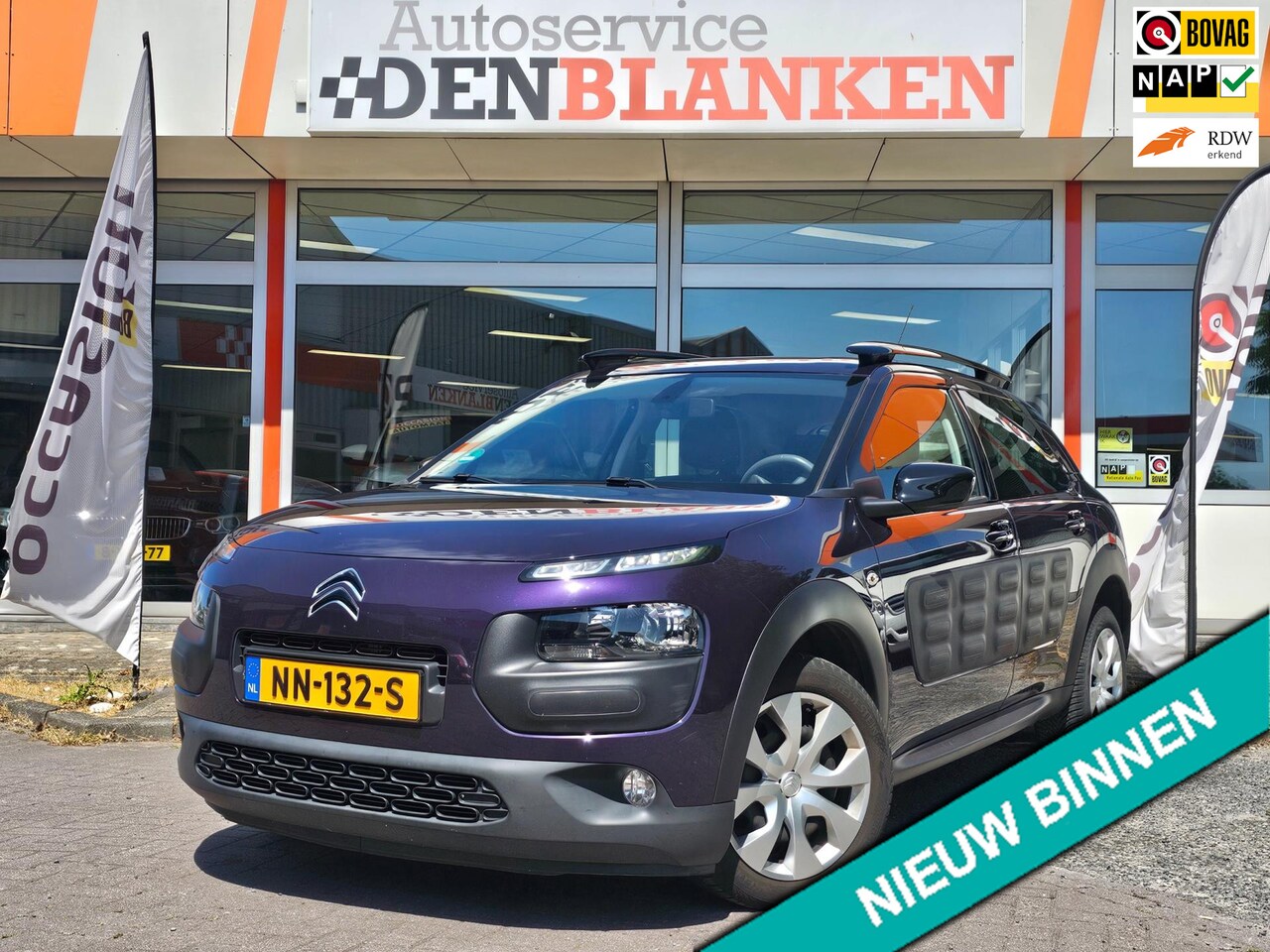 Citroën C4 Cactus - 1.2 PureTech Business BJ.2017 / Navi / Airco Ecc / Pdc / Led / Trekhaak !! - AutoWereld.nl