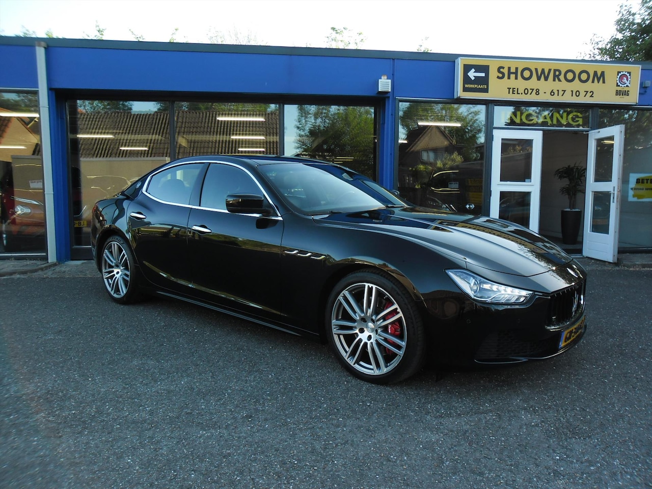 Maserati Ghibli - 3.0 V6 D NL Auto Nav Leder Ecc 20"Lmv Camera Pdc 87548Km Rijklaarprijs - AutoWereld.nl