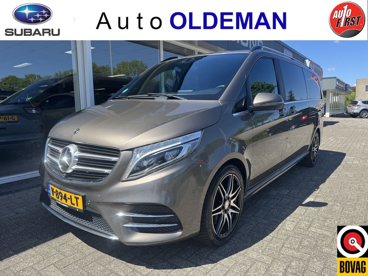 Mercedes-Benz V-klasse - 220d Extra Lang DC Avantgarde 360Camera, groot scherm navi, elektrische schuifdeuren - AutoWereld.nl