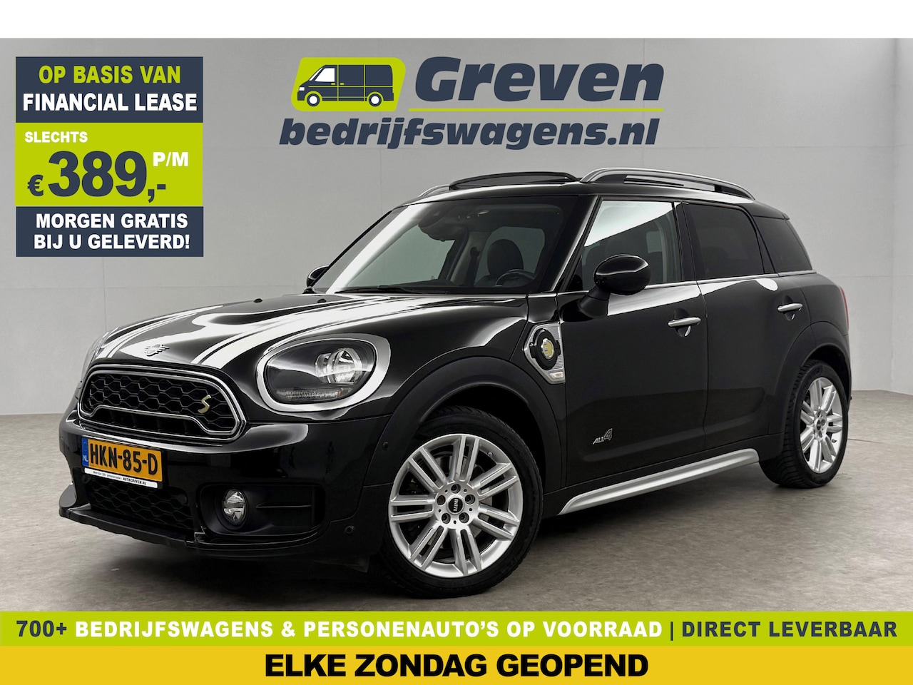 MINI Countryman - 2.0 Cooper S E ALL4 Chili 175PK Hybride Pano LED 18"LMV Clima Cruise Navi Leder PDC - AutoWereld.nl
