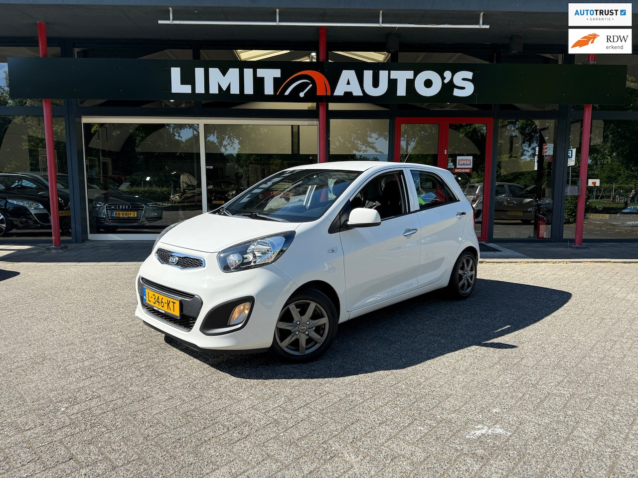 Kia Picanto - 1.0 CVVT X-treme Airco/El.ramen/Nw.koppeling/Lmv/Apk - AutoWereld.nl