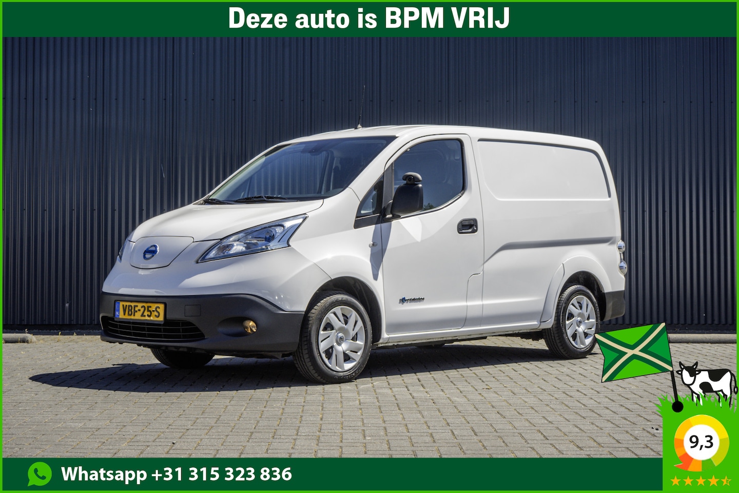 Nissan e-NV200 - Business 80 kWh | 259 Wh/km | Camera | Navi | Airco | Cruise | Zero Emission - AutoWereld.nl