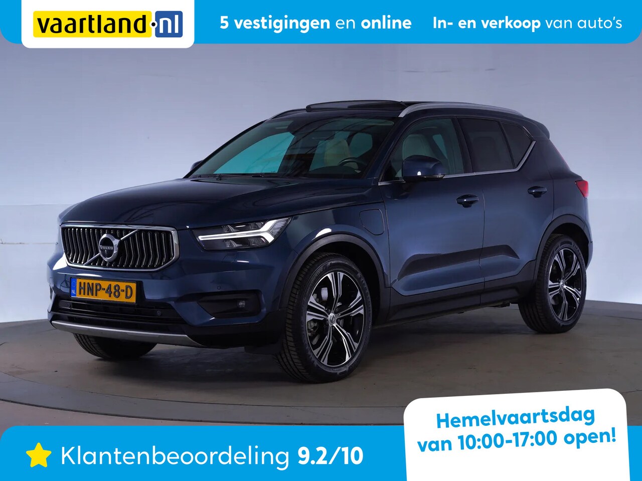 Volvo XC40 - T5 Recharge 262pk Inscription Luxe [ Panorama Harman/Kardon Leder ] - AutoWereld.nl
