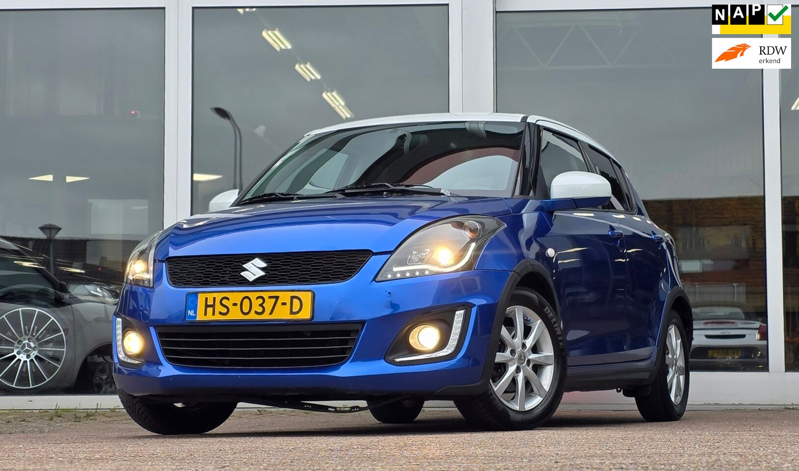 Suzuki Swift - 1.2i 16V Dynamic EASSS LED Navi 2e Eigenaar Mooi! - AutoWereld.nl