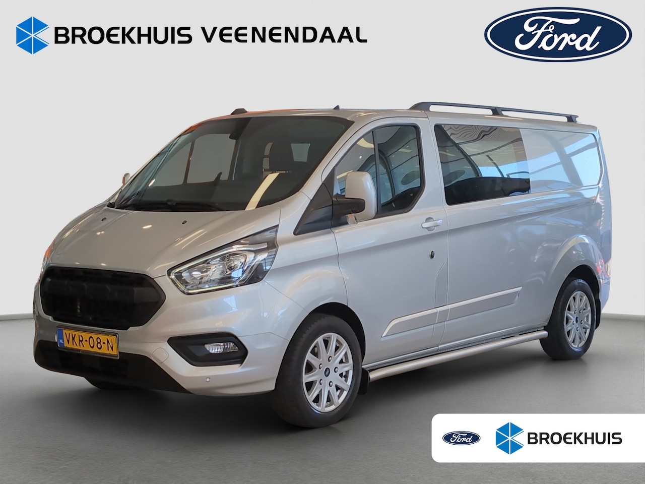 Ford Transit Custom - 2.0 TDCI 170PK Automaat L2H1 Limited Dubbelcabine - AutoWereld.nl