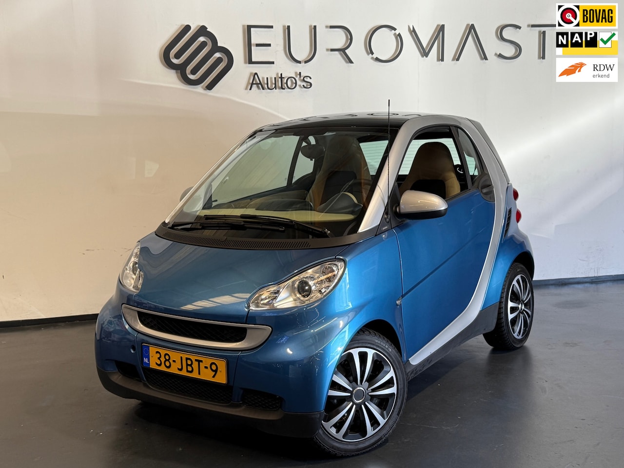 Smart Fortwo coupé - 1.0 mhd Passion Automaat Panoramadak Airco Nieuwe Apk - AutoWereld.nl