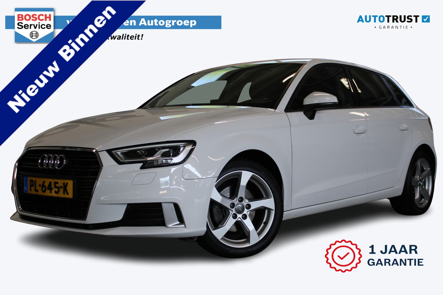 Audi A3 Sportback - 1.0 TFSI Sport Lease Edition | Incl. 12 maanden garantie | Cruise control | Navigatie | Bl - AutoWereld.nl