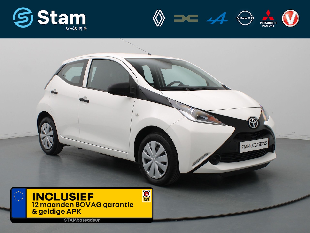 Toyota Aygo - 1.0 VVT-i x-now Airco | Cruise - AutoWereld.nl