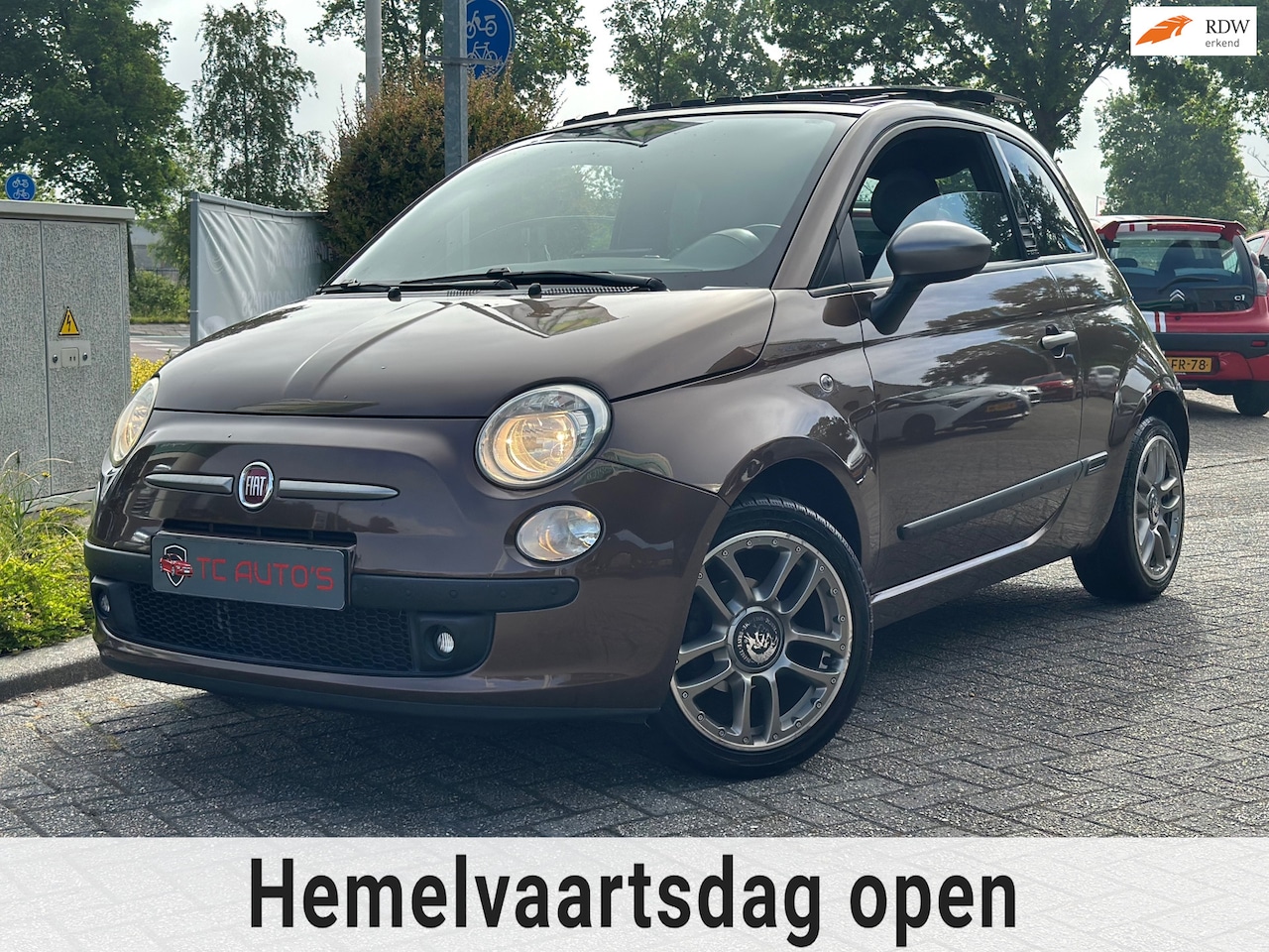 Fiat 500 - 1.2 SPORT BY DIESEL UITVOERING UNIEK ! - AutoWereld.nl