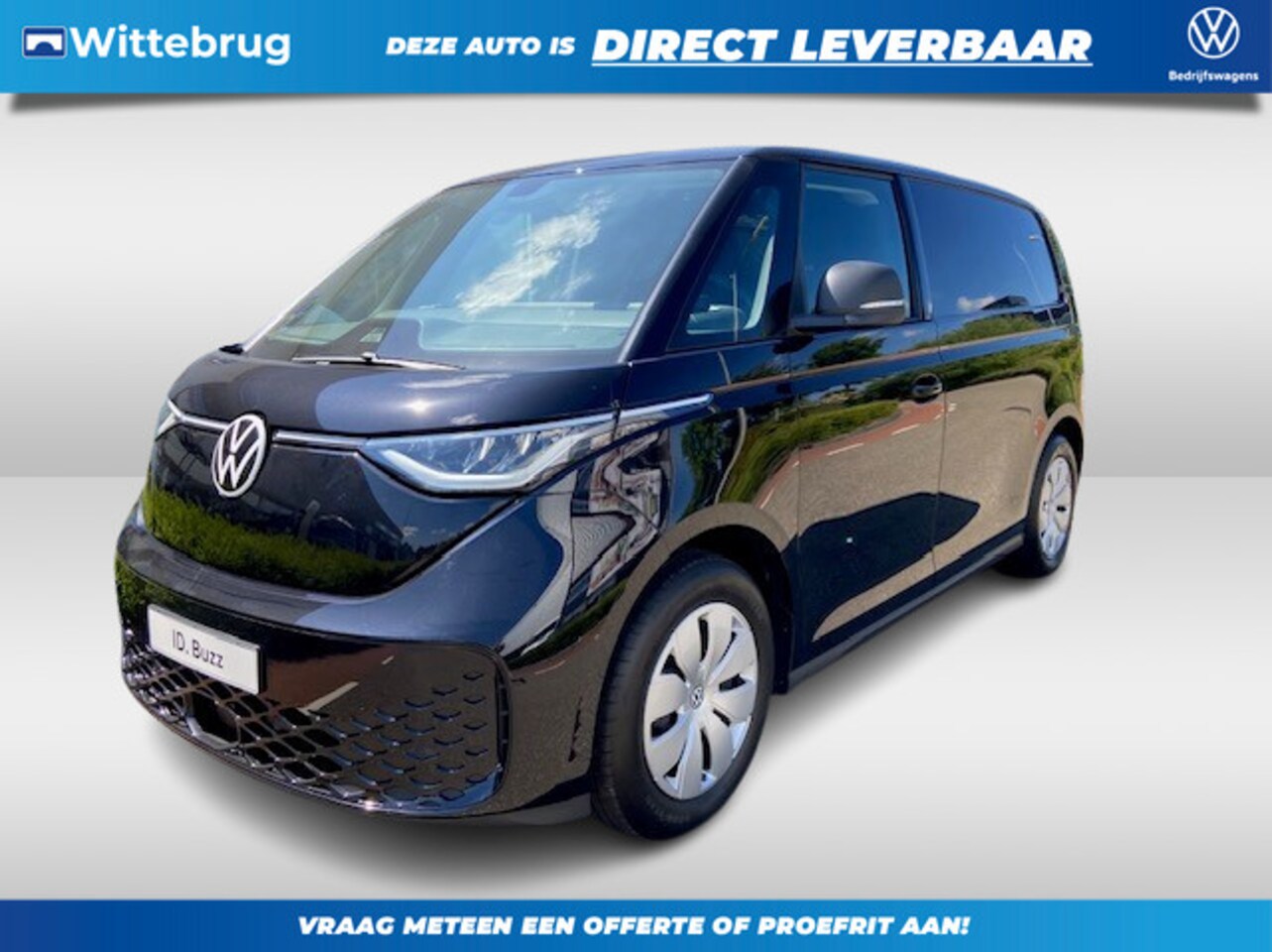 Volkswagen ID. Buzz Cargo - 77 kWh / Adaptive Cruise control / Trekhaak zwenkbaar / App-Connect - AutoWereld.nl