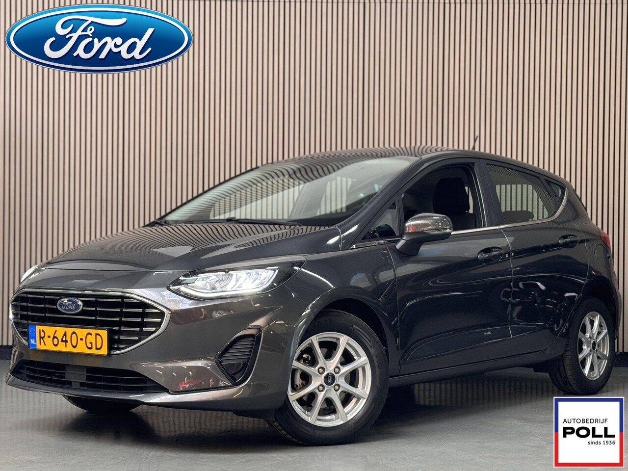 Ford Fiesta - 125pk EcoB. Hybrid Automaat Titanium Adap. Cruise Climat control Apple CarPlay Parkeersens - AutoWereld.nl