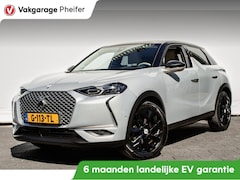 DS 3 Crossback - E-Tense La Premiere 50 kWh Head up/ Stoelverwarming/ Carplay/ Navigatie/ Full led/ Leer/ B