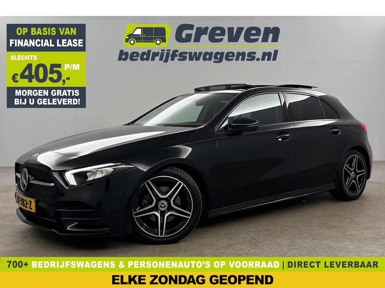 Mercedes-Benz A-klasse - 180 d AMG Pano LED Virtual Camera Carplay Clima Cruise Navi PDC 18"LMV - AutoWereld.nl