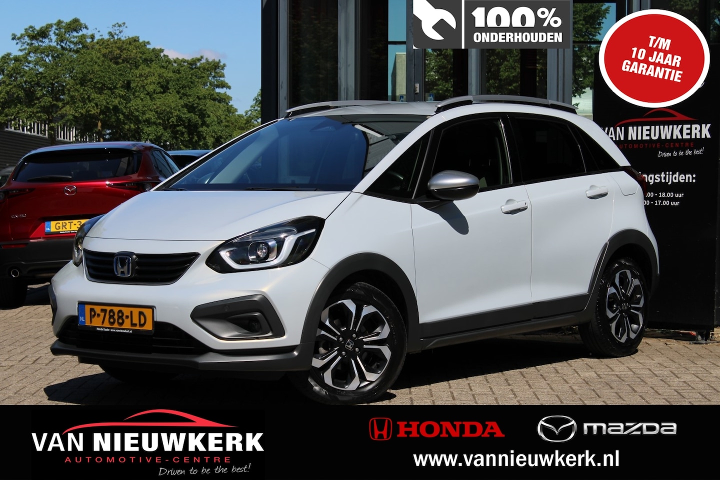 Honda Jazz - 1.5 e:HEV 109pk Hybrid Automaat Crosstar Premium Audio Wireless Carplay - AutoWereld.nl