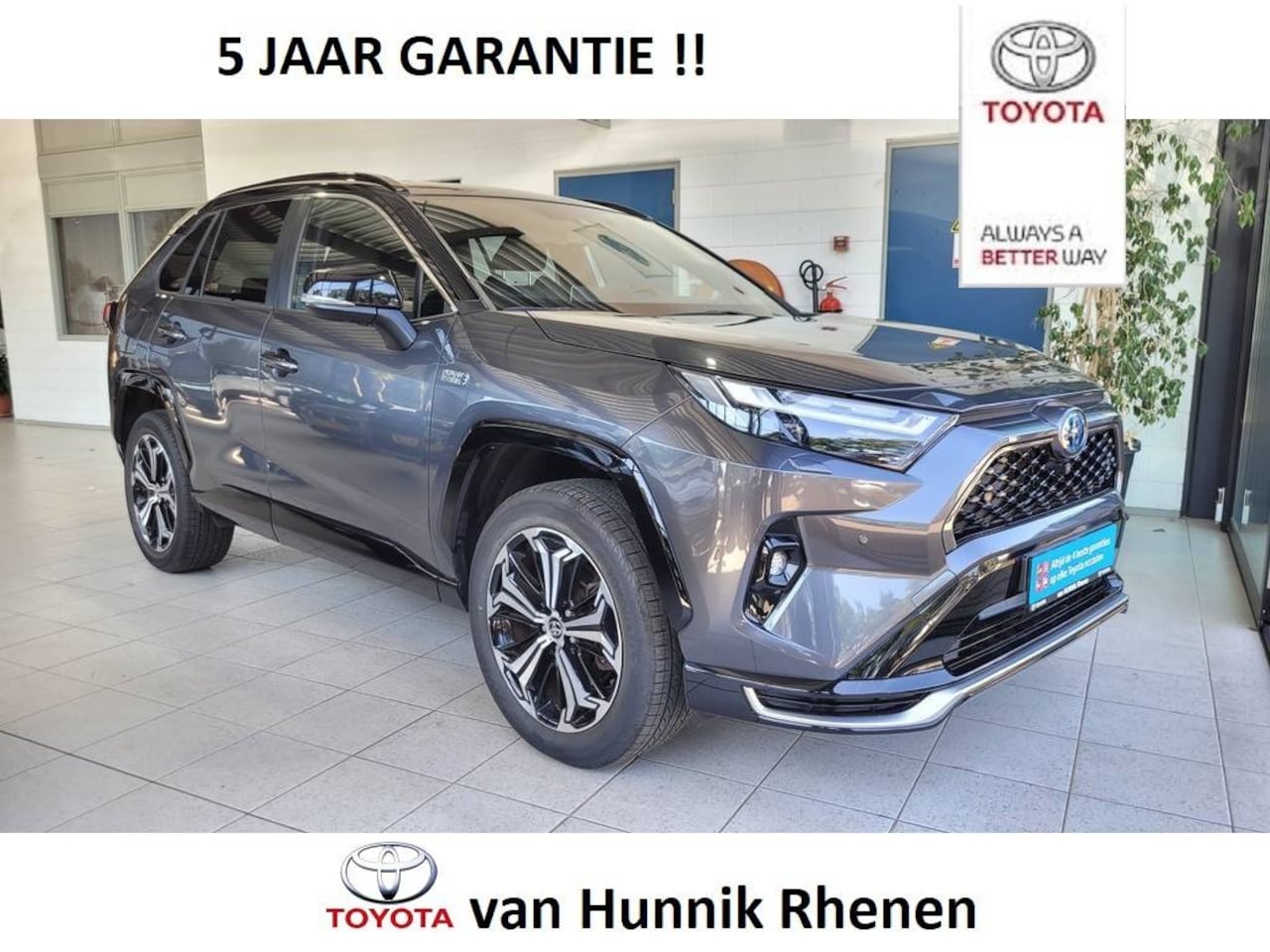 Toyota RAV4 - 2.5 Plug-in Hybrid AWD Bi-Tone Style | JBL | 360 cam | HUD | Sto - AutoWereld.nl