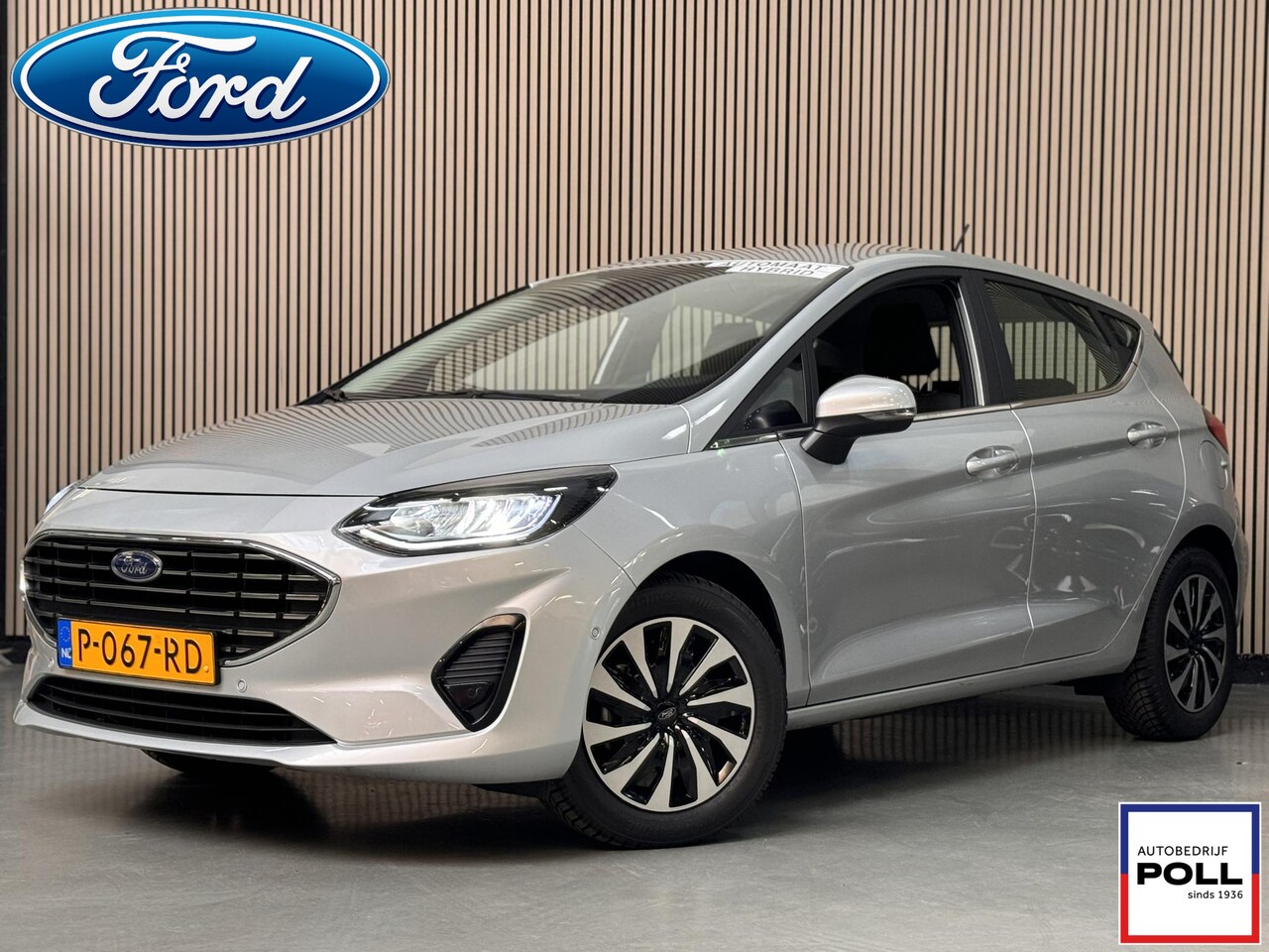 Ford Fiesta - 125pk EcoB Hybrid Automaat Titanium Camera Parking pack Apple CarPlay Climat Cruise contro - AutoWereld.nl