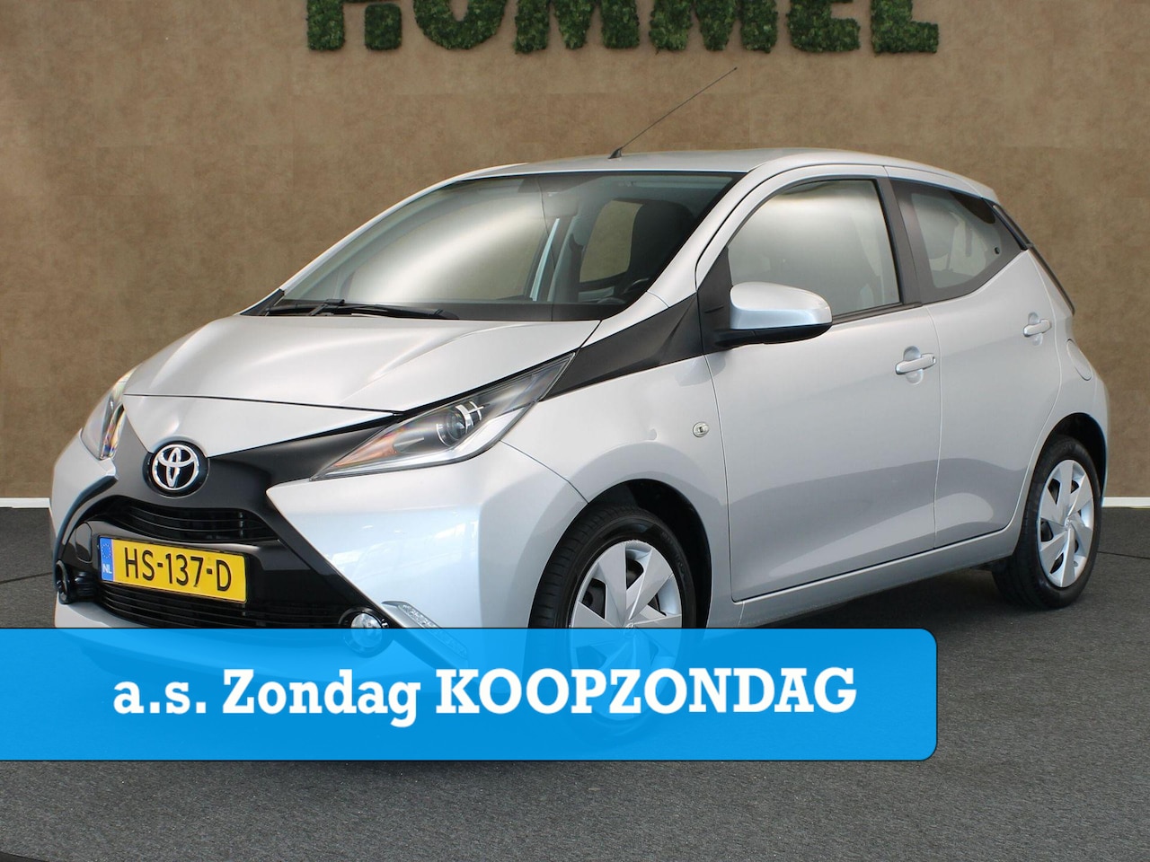 Toyota Aygo - 1.0 VVT-i x-play - ORIGINEEL NEDERLANDSE AUTO - DEALER ONDERHOUDEN - AIRCO - ACHTERUITRIJC - AutoWereld.nl