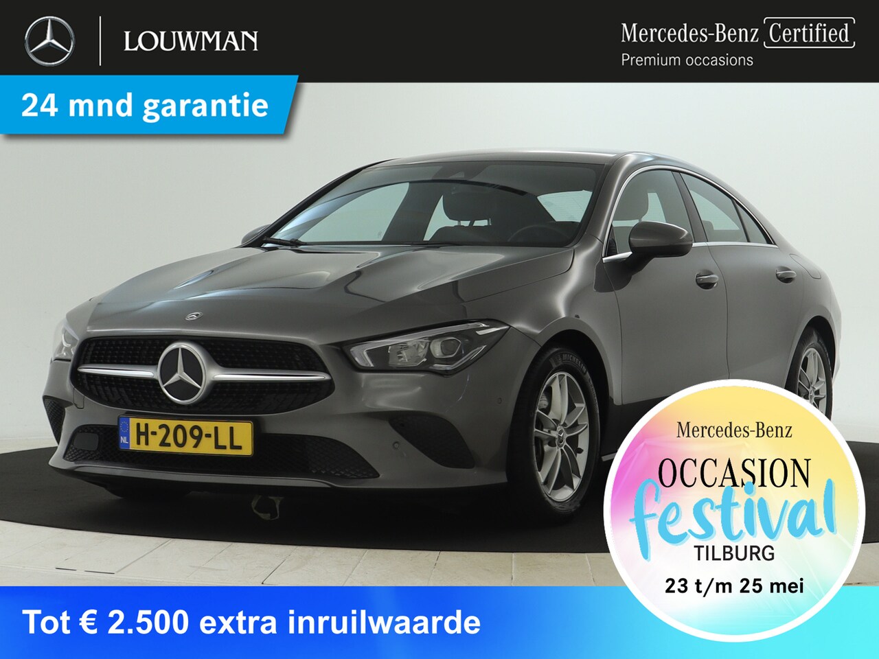 Mercedes-Benz CLA-Klasse - 200 Business Solution | Led Koplampen | Spiegelpakket | Achteruitrijcamera | Stoelverwarmi - AutoWereld.nl