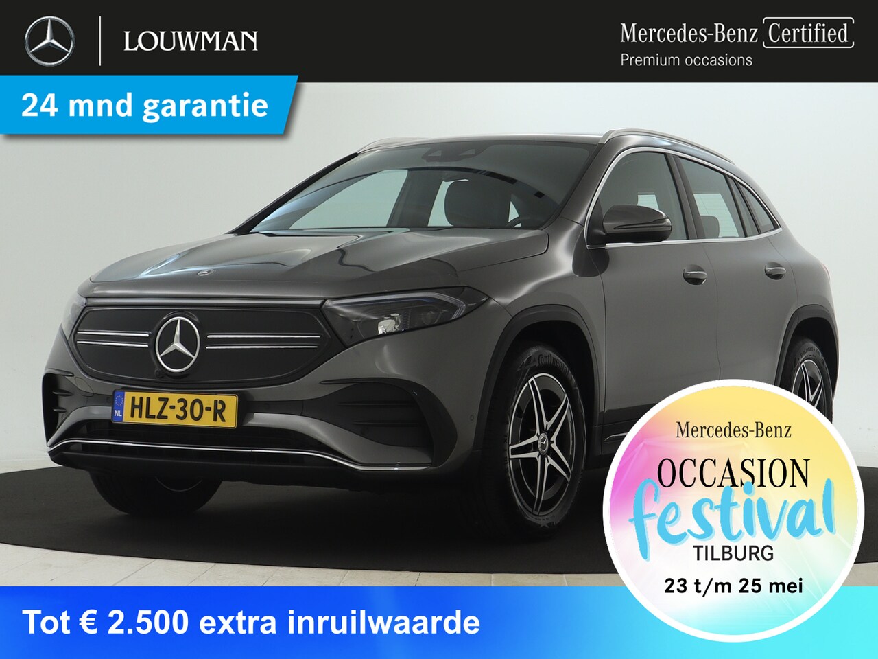 Mercedes-Benz EQA - 250 AMG Line 67 kWh | AMG Line | Stoelverwarming | LED koplampen | Dodehoekassistent | Sfe - AutoWereld.nl