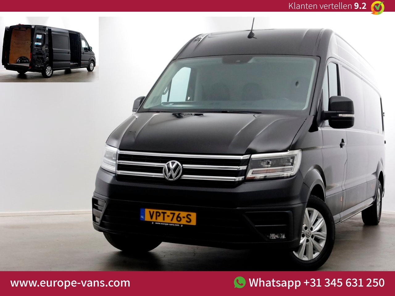 Volkswagen Crafter - 35 2.0 TDI 177pk E6 DSG-Automaat L4H3 (L3H2) Highline ACC/LED/Camera 12-2017 - AutoWereld.nl