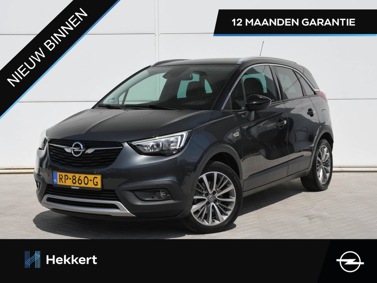 Opel Crossland X - Innovation 1.2 Turbo 110pk HUD | TREKHAAK | 16''LM | DRAADLOOS OPLADEN | STOEL/STUURVERWAR - AutoWereld.nl