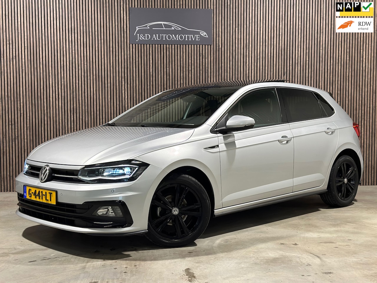 Volkswagen Polo - 1.0 TSI R-Line 2019 NAP DSG PANO LED VIRTUAL - AutoWereld.nl