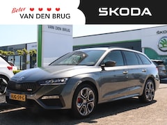 Skoda Octavia Combi - 1.4 TSI RS iV PHEV 245pk | Trekhaak | Adaptieve cruise control | Stoelverwarming voor & ac
