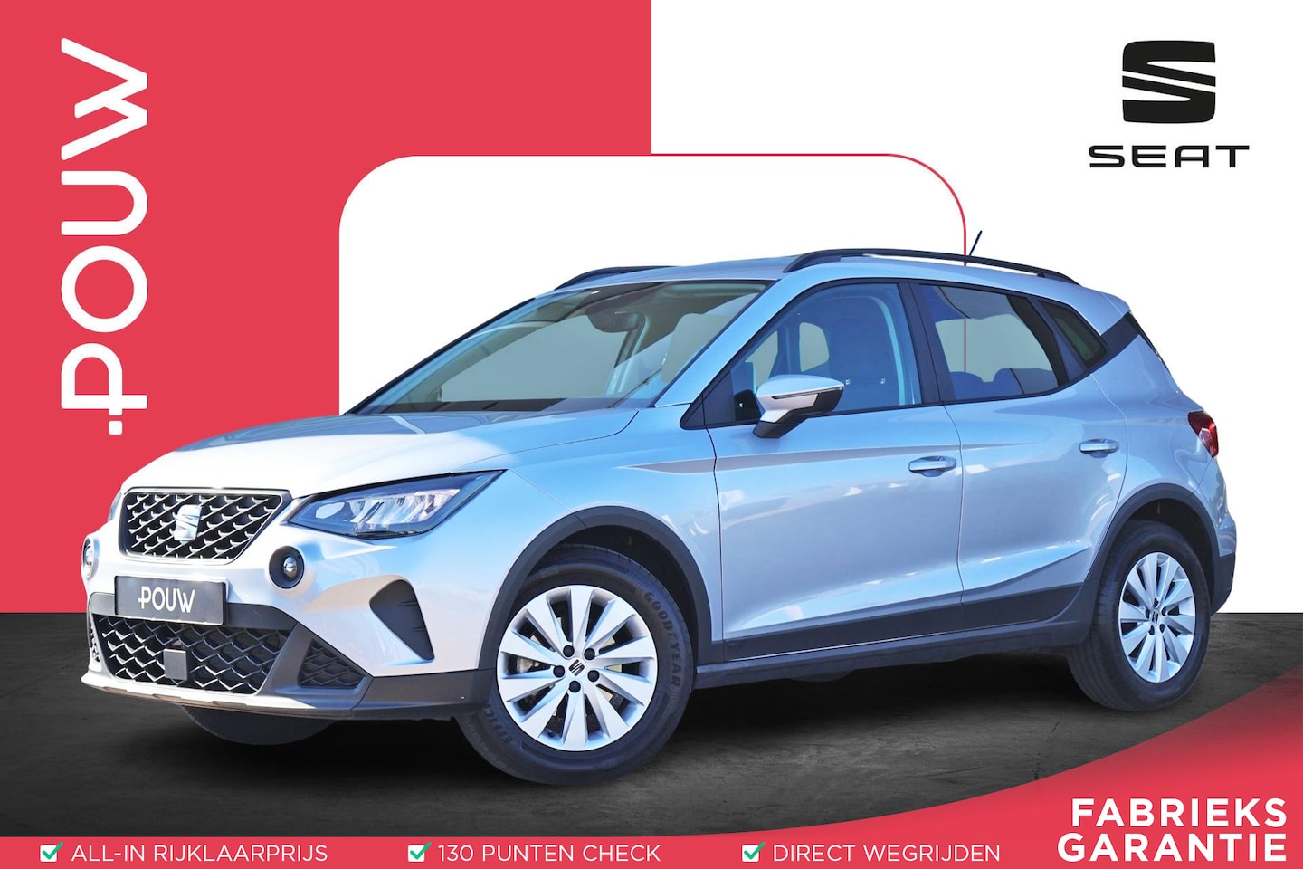 Seat Arona - 1.0 TSI 95pk Style Business Intense | Navigatie | PDC | Android Auto/Apple Carplay | Stoel - AutoWereld.nl