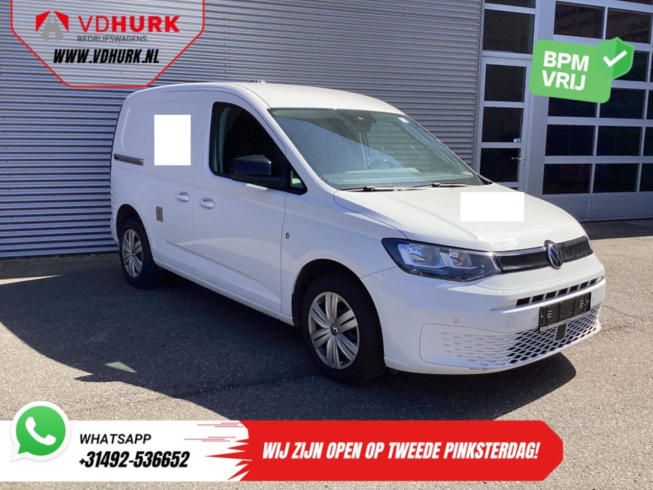 Volkswagen Caddy Cargo - 2.0 TDI 125 pk DSG Aut. BPM VRIJ EXPORT ONLY Carplay/ Cruise/ Camera/ Navi/ Airco - AutoWereld.nl