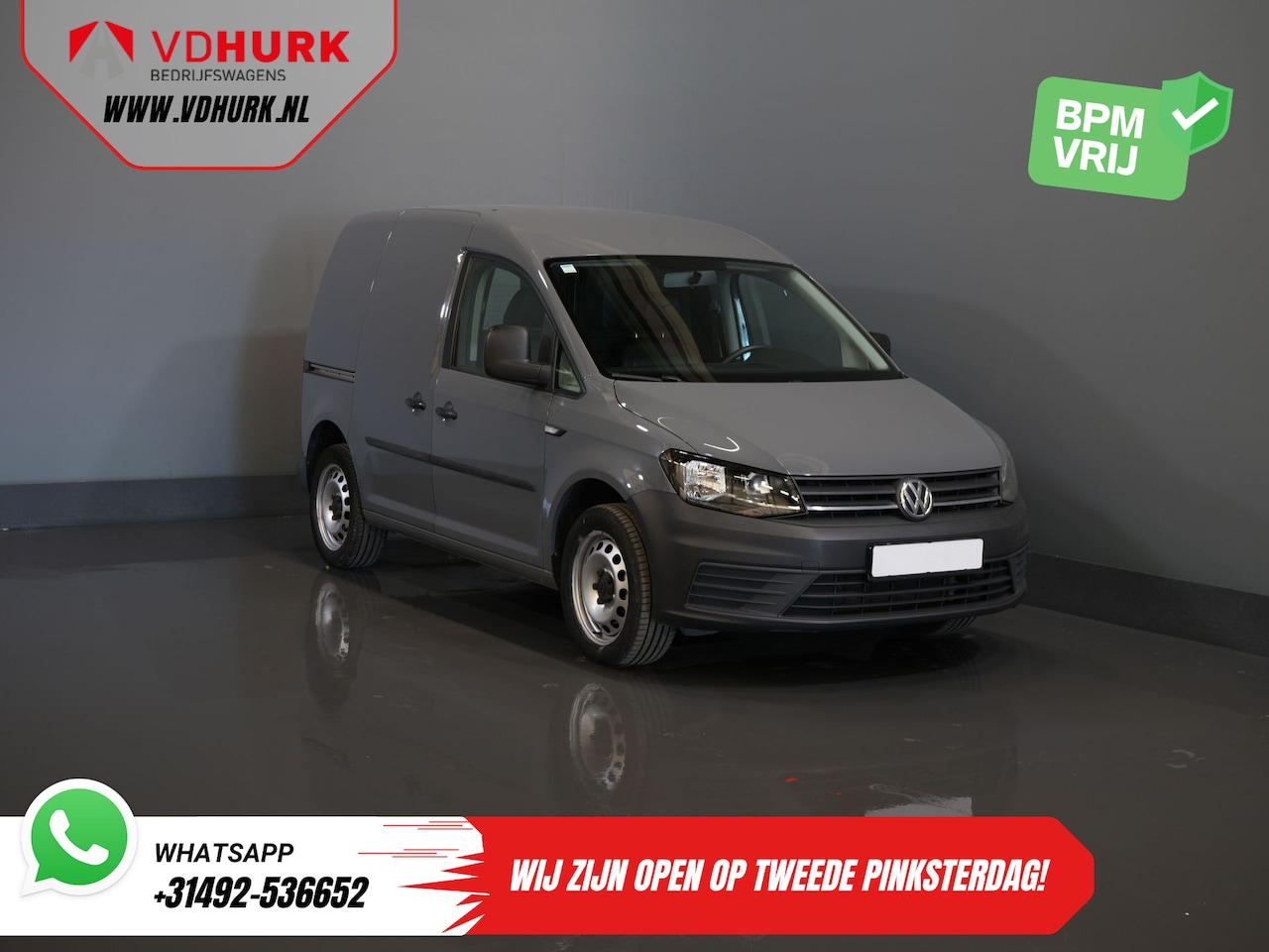 Volkswagen Caddy - 1.4 TSI 125 pk BPM VRIJ! BENZINE/ Leder/ Cruise/ Airco - AutoWereld.nl