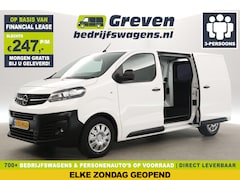 Opel Vivaro - 1.5 CDTI L2H1 Airco Cruise 360Camera 2xSchuifdeur Carplay Navi PDC 3 Persoons Stoelverwarm