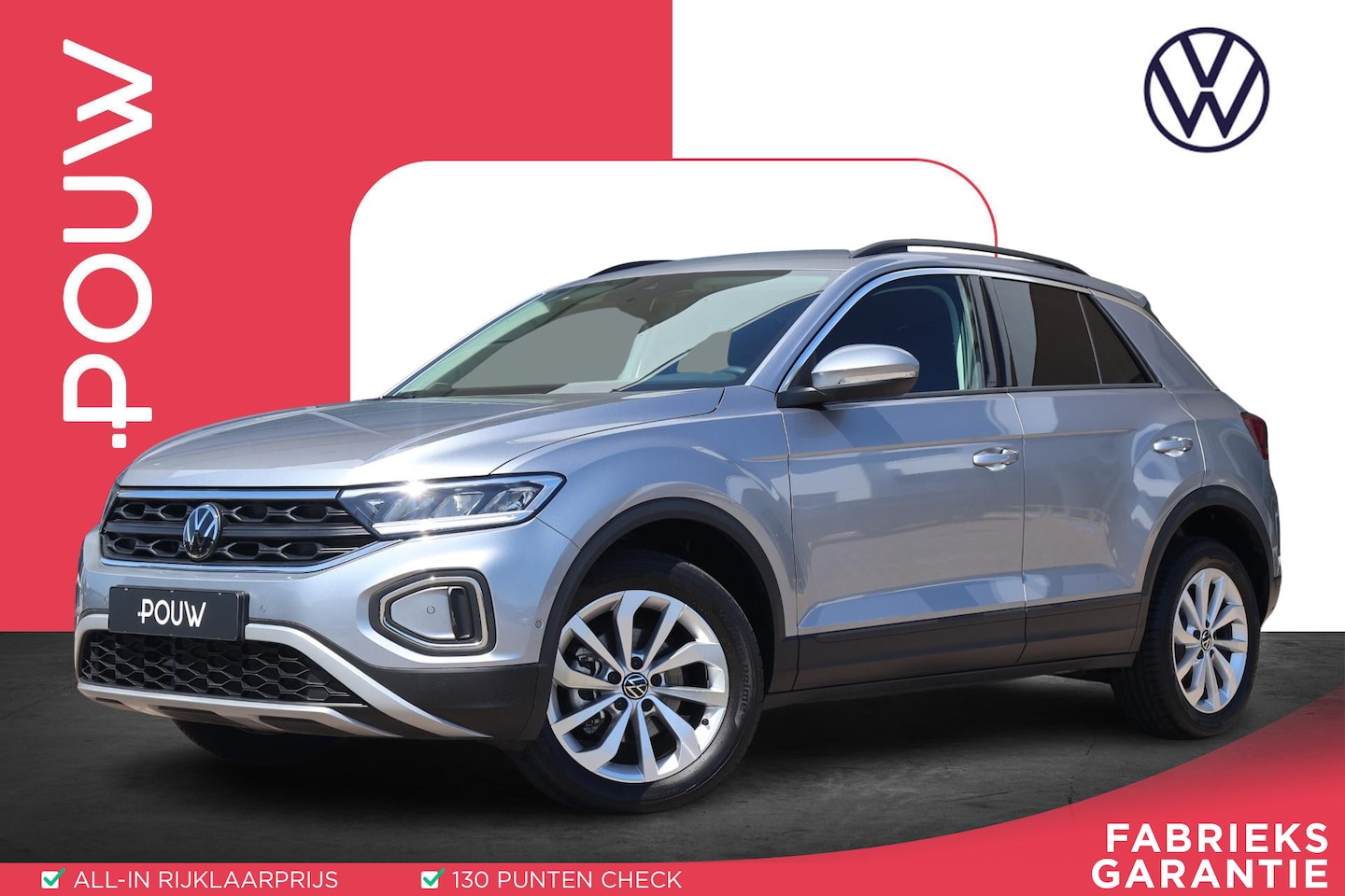 Volkswagen T-Roc - 1.0 TSI 110pk Life Business | Android Auto/Apple Carplay | PDC | Adaptieve cruise control - AutoWereld.nl