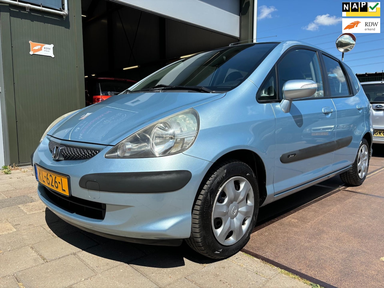 Honda Jazz - 1.4 LS Automaat Airco 122dkm Hoge Instap Nette Auto! - AutoWereld.nl