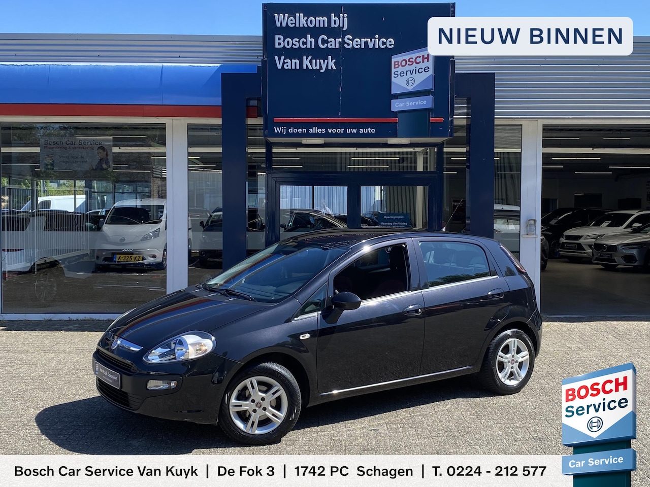 Fiat Punto Evo - 1.4 Dynamic / 5-Deurs / Automaat / 143.000 KM / Stoelverwarming / Cruise-Control / Airco / - AutoWereld.nl