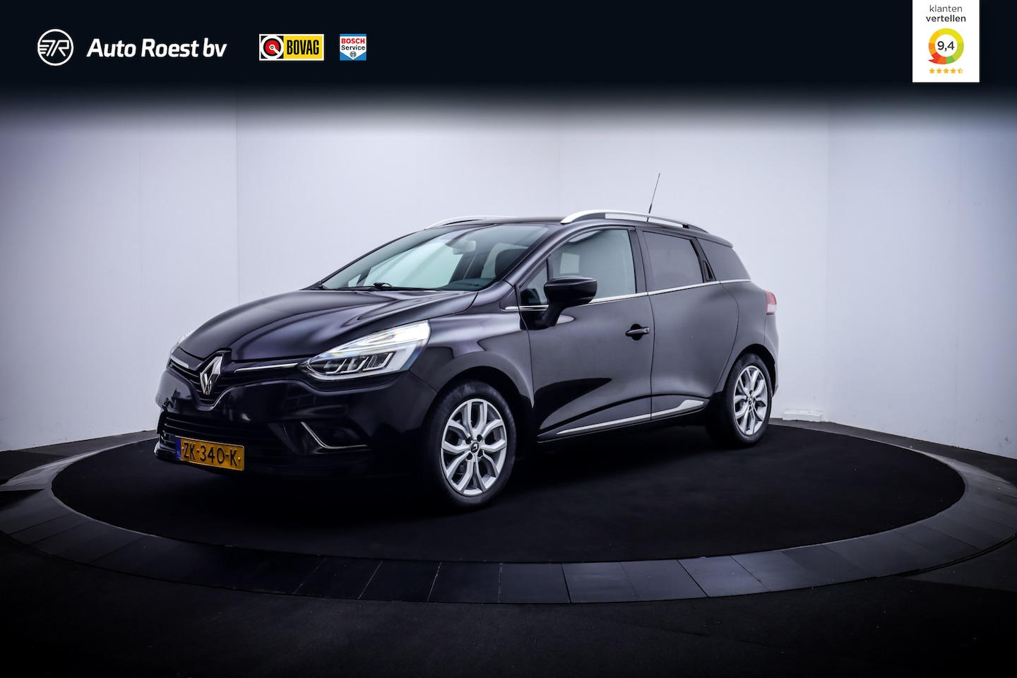 Renault Clio Estate - 0.9TCe INTENS FULL LED | NAVI | CLIMA | CRUISE | DAB | 1/2 LEDER | PDC | LMV | TREKHAAK - AutoWereld.nl