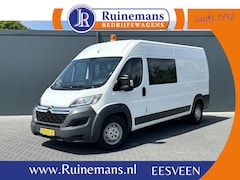 Citroën Jumper - 35 2.2 HDI DC 150 PK Zwaar / L3H2 MAXI / 1e EIG. / 7 PERS DUBBEL CABINE / AIRCO / NAVI / C