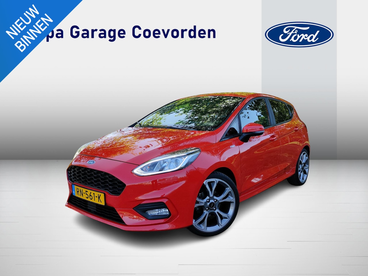 Ford Fiesta - 1.0 E.B. ST-Line | CLIMA | NAVI | CRUISE | DAB | SENSOREN ACHTER | - AutoWereld.nl