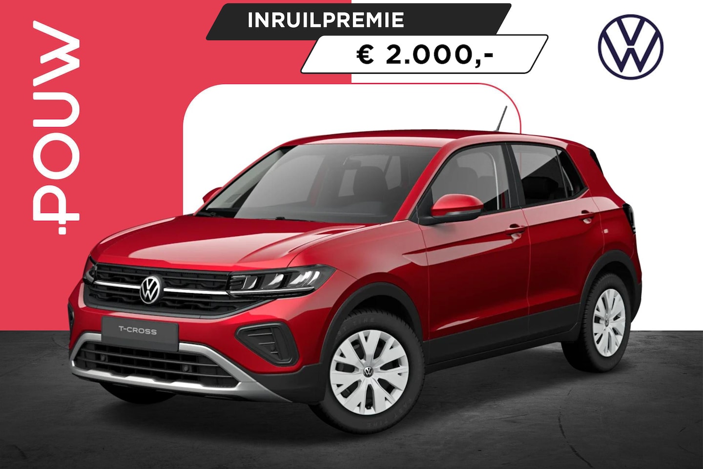 Volkswagen T-Cross - 1.0 TSI 95pk Edition | Cruise Control | DAB Ontvanger - AutoWereld.nl