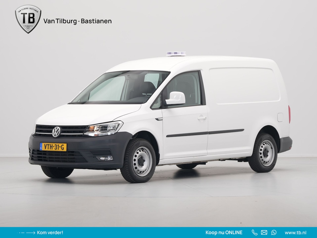 Volkswagen Caddy Maxi - 2.0 TDI L2H1 BMT Highline PDC Cruise Trekhaak - AutoWereld.nl