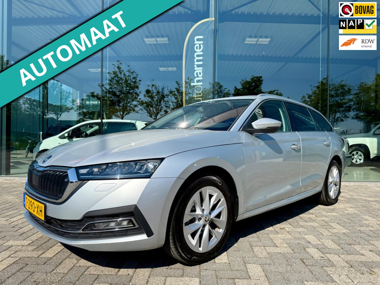 Skoda Octavia Combi - 1.0 e-TSI Business Edition Plus Automaat (DSG) Pano, Elek Trekhaak, Virtual Cockpit, CarPl - AutoWereld.nl