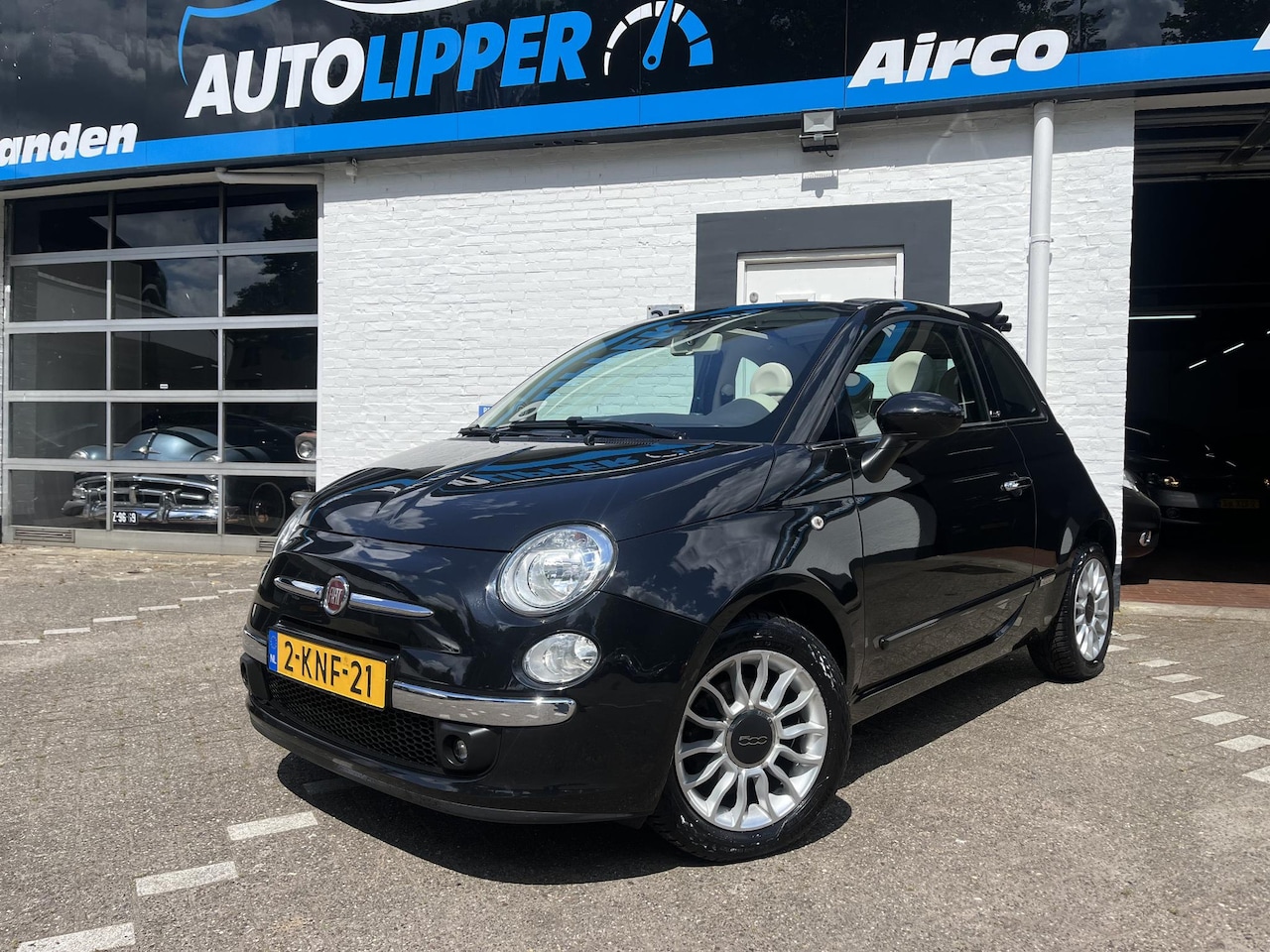 Fiat 500 C - 0.9 TwinAir Lounge /Cabriolet/Airco/Lm velgen/All season banden - AutoWereld.nl