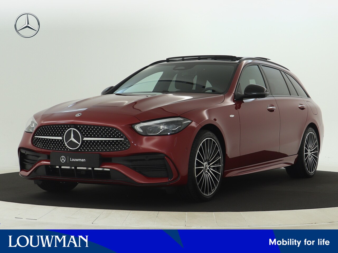 Mercedes-Benz C-klasse - 300 e Business Solution AMG | Nightpakket | Trekhaak | Comfortpakket Plus | Parkeerpakket - AutoWereld.nl