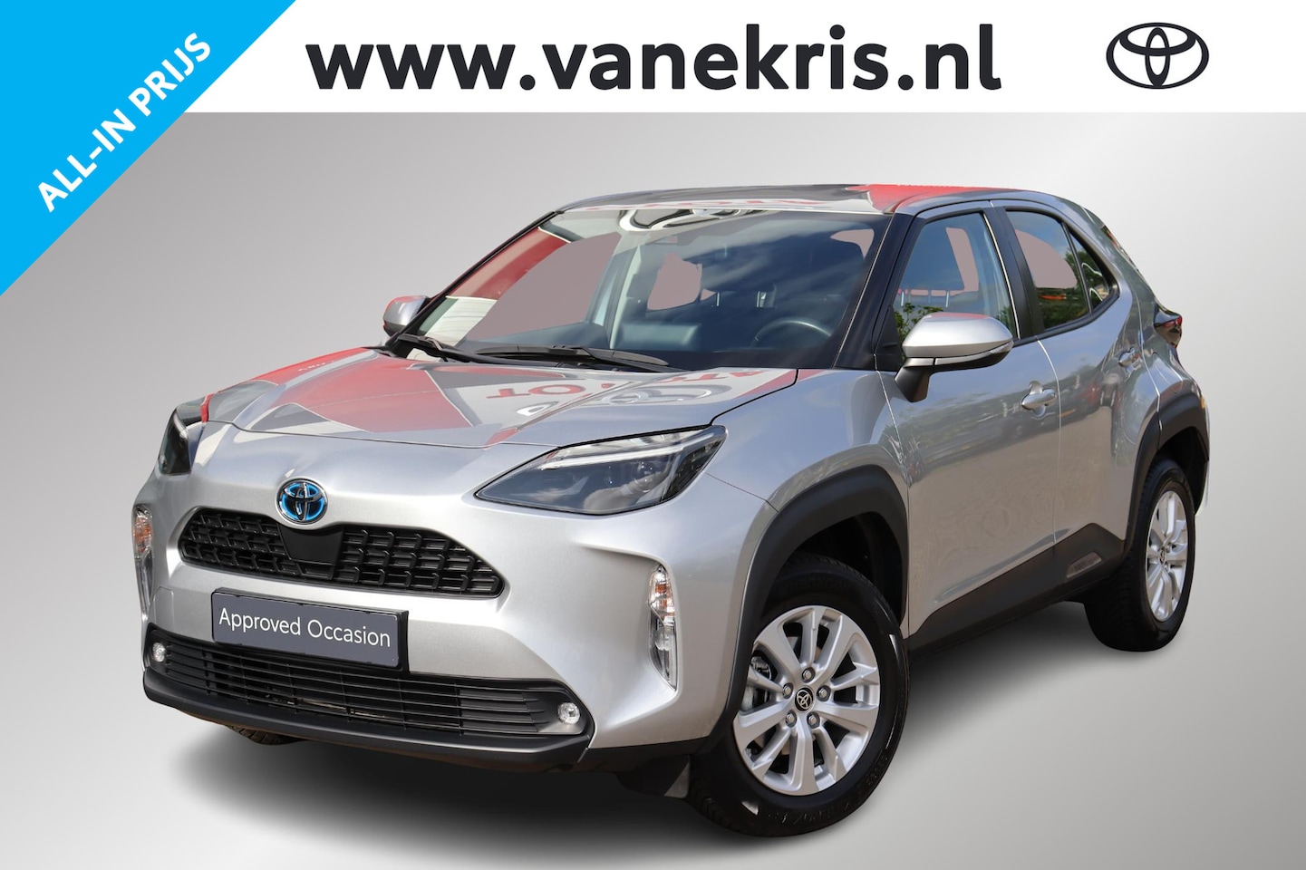 Toyota Yaris Cross - 1.5 Hybrid AWD, Apple Carplay Android Auto Allseason banden, - AutoWereld.nl