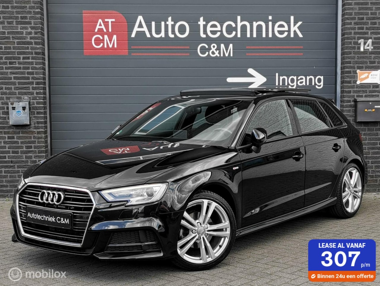 Audi A3 Sportback - 1.4 TFSI S-LINE/150PK/CRUIS/NAV/LED/PANO/ - AutoWereld.nl