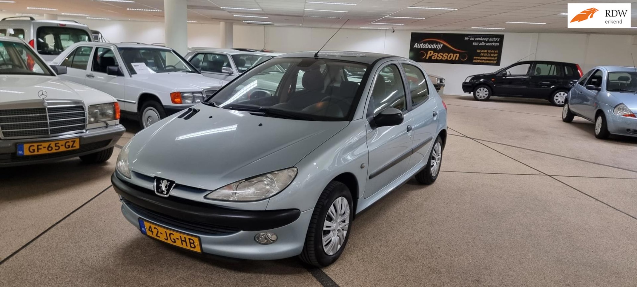 Peugeot 206 - 1.4. 148.000dkm nap Nieuwe apk!! - AutoWereld.nl