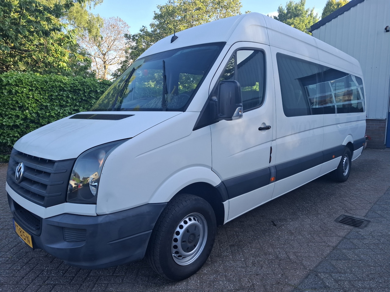 Volkswagen Crafter - 35 2.0 TDI L3H2 BM 19995.- INCL BTW 9-PERSOONS ROLSTOEL 114PK - AutoWereld.nl