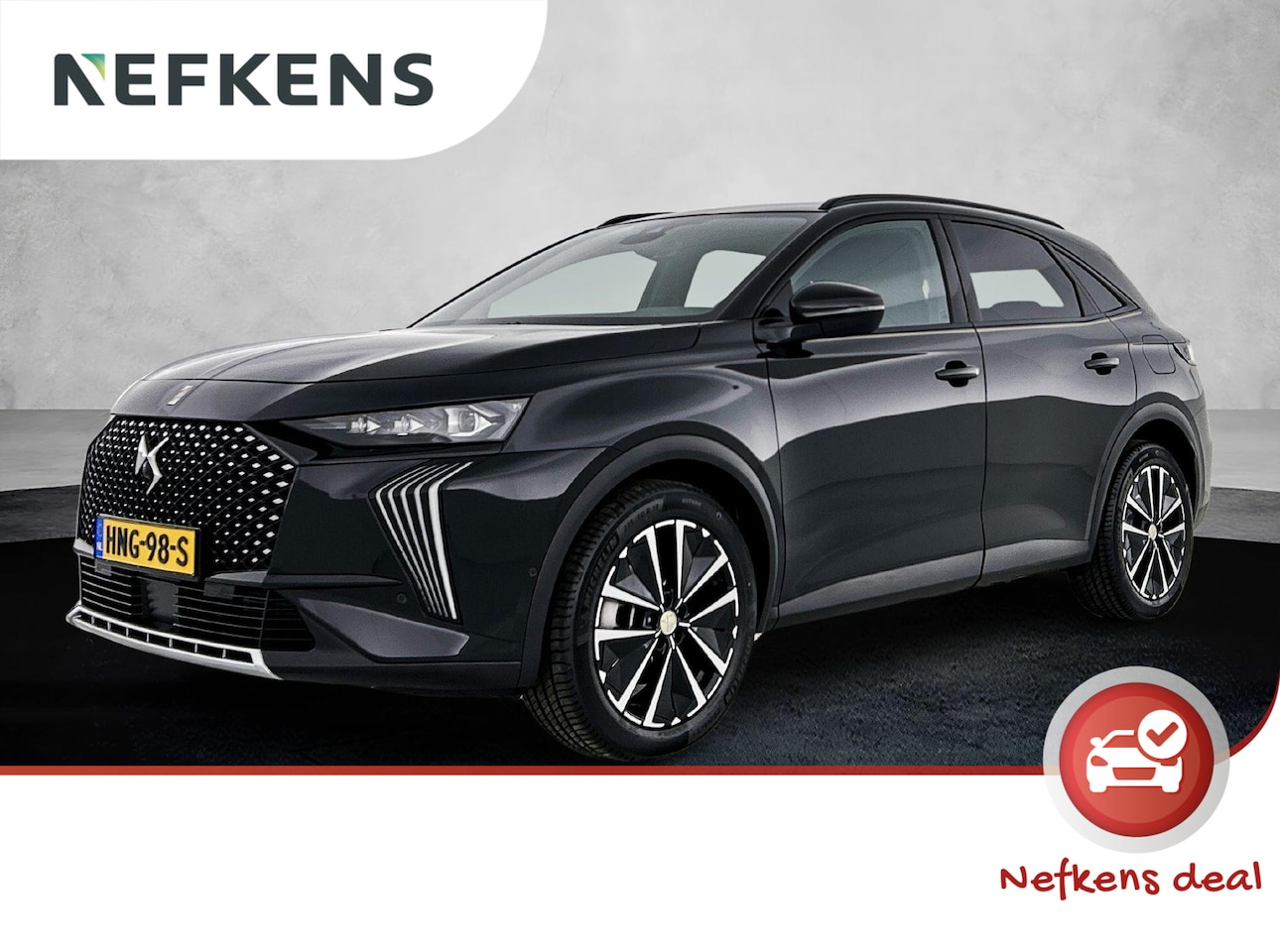 DS 7 - SUV Edition France Hybrid 225 pk Automaat | Navigatie | Rondomzicht Camera | Alcantara Bek - AutoWereld.nl