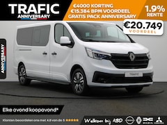 Renault Trafic - 2.0 dCi EDC 170pk T29 L2H1 Extra DC | Anniversary | Sidebars | Zwarte logo's | Glasslook |
