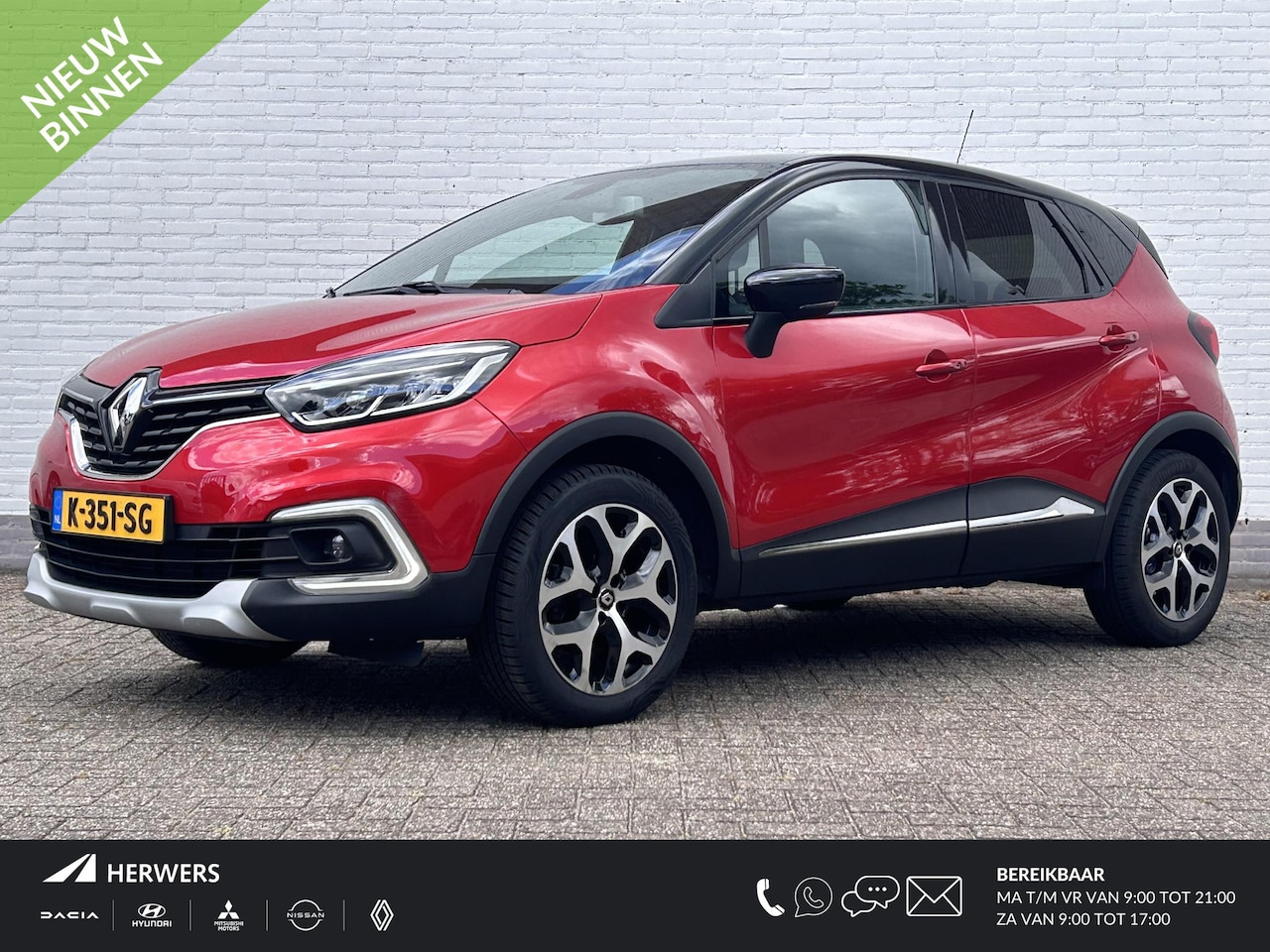 Renault Captur - 1.2 TCe Intens / Trekhaak / Climate control / cruise control / navigatie / bluetooth / LED - AutoWereld.nl