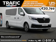 Renault Trafic - 2.0 dCi 150pk EDC T30 L2H1 Extra | Anniversary | Sidebars | Zwarte logo's | Glasslook |